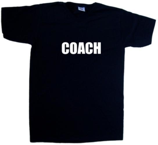 Футболка Coach с V-образным вырезом