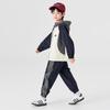 Boys' Outdoor Color-block Softshell Tracksuit Set