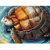 5D DIY Diamond Painting"Sea Turtles King"Embroidery Rhinestones Mosaic Wall Home Decor Turtle Animal