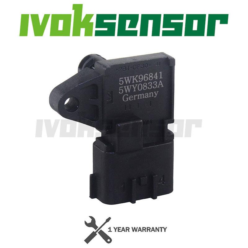 4 BAR 4Bar MAP Manifold Intake Air Pressure Sensor For Peugeot KIA Citroen Hyundai Renault 80018383 5WK96841 2045431 5WY2833A