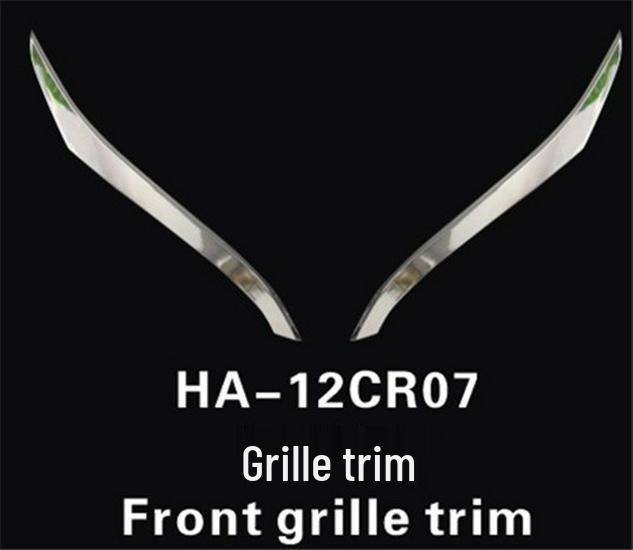 12-15 Honda CRV Sport Honeycomb Center Grille Trim & Hood Strip