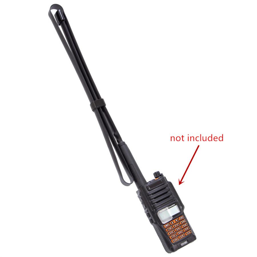 Антенна для водонепроницаемой рации Baofeng UV-9R PLUS, двухдиапазонная VHF UHF 144/430 МГц, SMA-F, складная антенна UV9R UV 9R PLUS