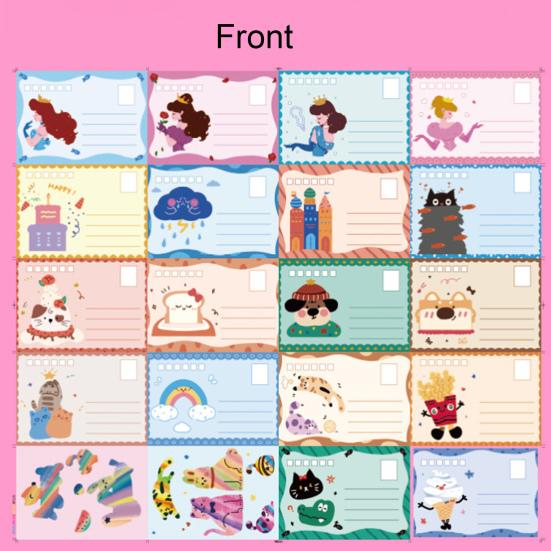 1 набор DIY Rainbow Scratch Painting Kit с красками, ручками, наклейкой-скребком