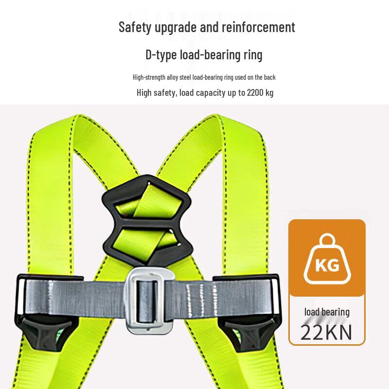 Jimeier Five-Point Fall Protection Safety Harness