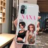 NaNa Osaki Anime Soft Phone Case For Xiaomi Redmi Note 14 14S 13 12S 12 11S 11 11E Pro Plus 11T 10S 10 9S 5G Pattern Cover Redmi