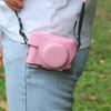Sony ZV-1 ZV-1F Camera Case With Stand PU Leather Cover Compact Digital Cute Cartoon Design Shoulder Strap Bag