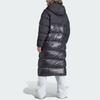Adidas Originals Regen Long Down Jacket With Hood Women Outerwear Black II8487