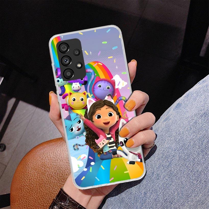 Мультяшный чехол для телефона 'Домик Габби' для Samsung Galaxy A52 A32 A22 A12 A51 A31 A50S A30S A20S A10S Note 20 Ultra 10 Plus S10 A72