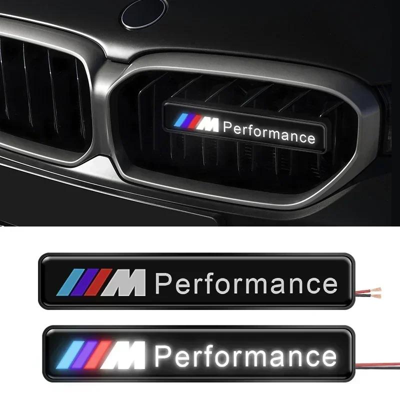 BAIQ3 LED Mid-Net Clip Daytime Running Warning Light Auto Accessories For BMW M M3 M5 M6 X3 E46 E90 E39 F10 F20 F30 G20 E60 E36 E34 X6