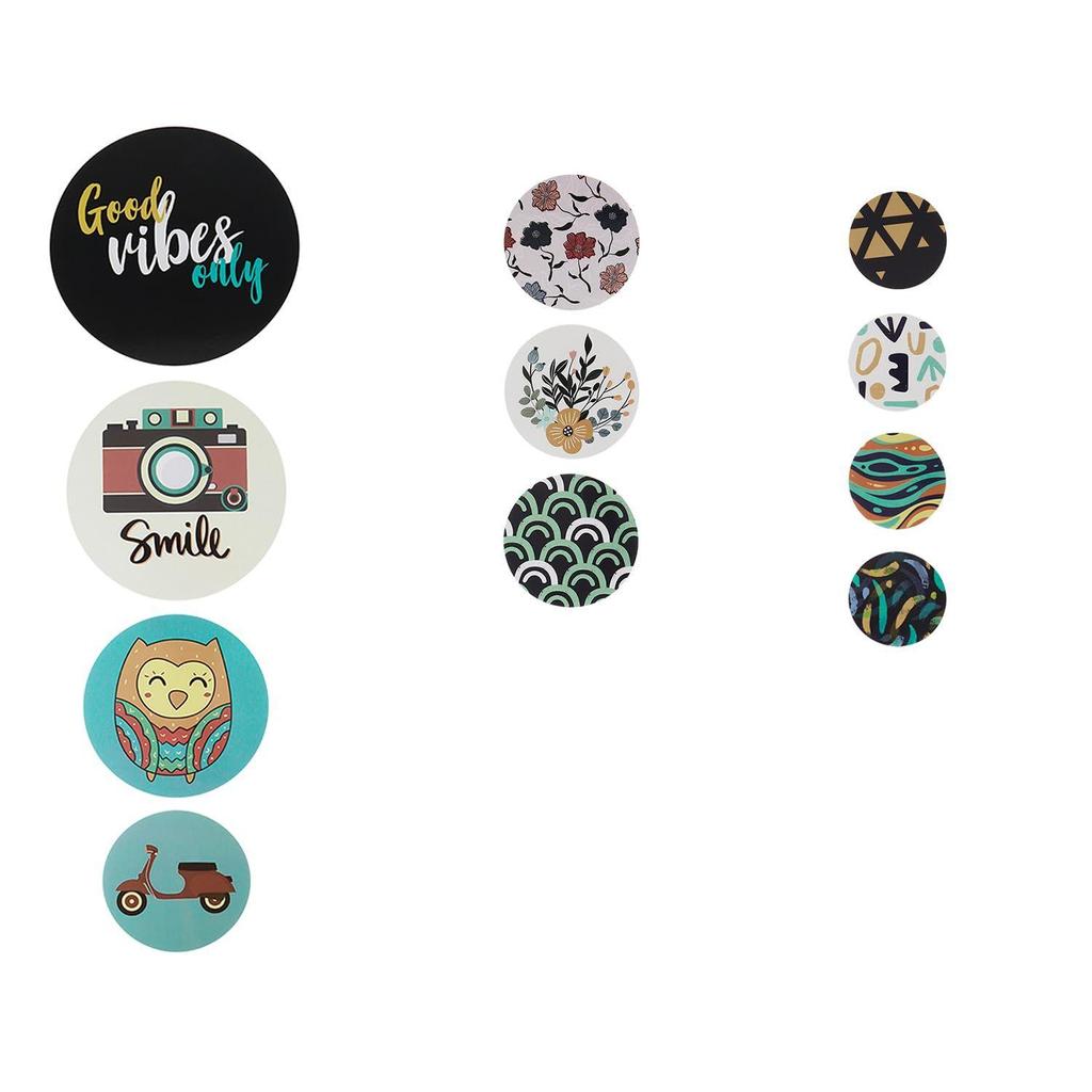 Wooden Wall Décor | Set of 11