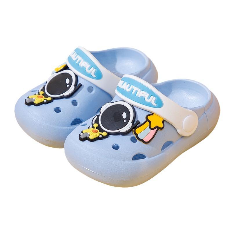 Cute Kids Summer Clogs Non Slip Hole Shoes For Boys Girls Toddler Baby Beach Sandals Lightweight Outdoor Slippers