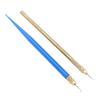 2pcs Ventilating Needles Holder for Lace Wig Making Brass Holder Crochet Hook Professional Hair Ventilating Needles