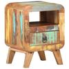 VidaXL Bedside Table 30x30x41 Cm Solid Reclaimed Wood