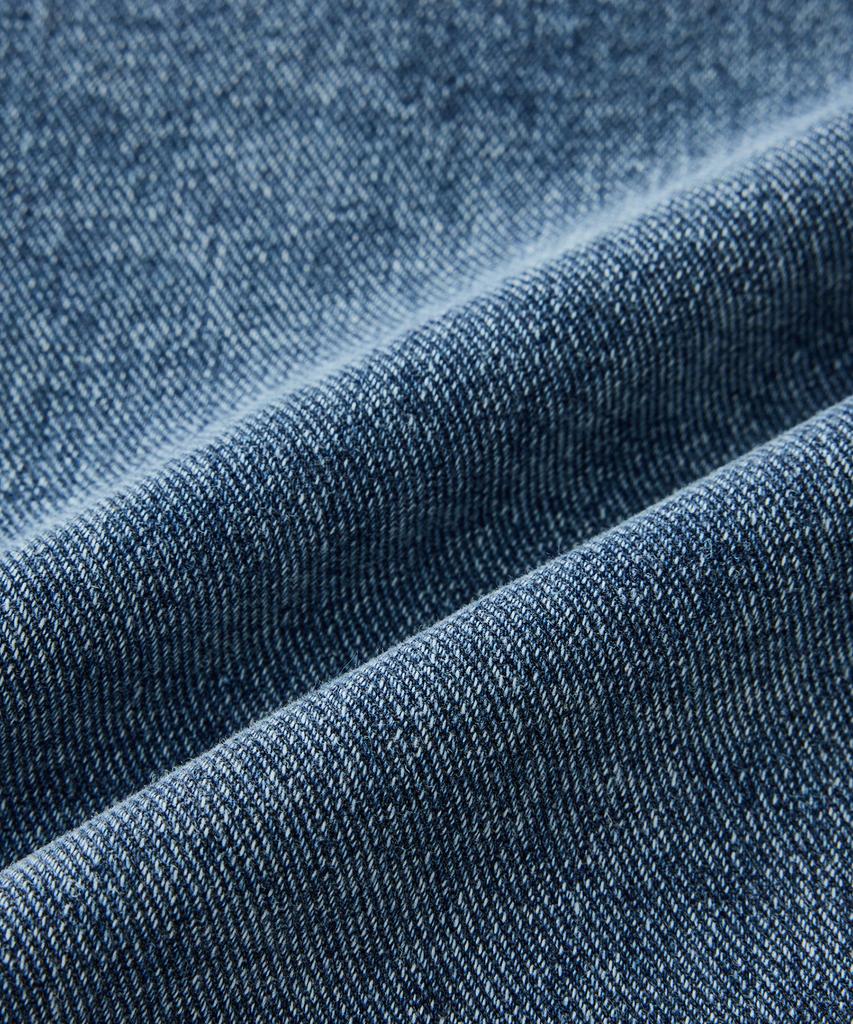 Худи Stco Diems Cutout Denim на молнии, синее (негабаритный)_Ldjxa01Osl