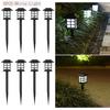 8 Pack Solar Pathway Garden Lights Outdoor Waterproof Landscape for Yard Patio Walkway Driveway Decor Solar Lawn Lamp Lighting