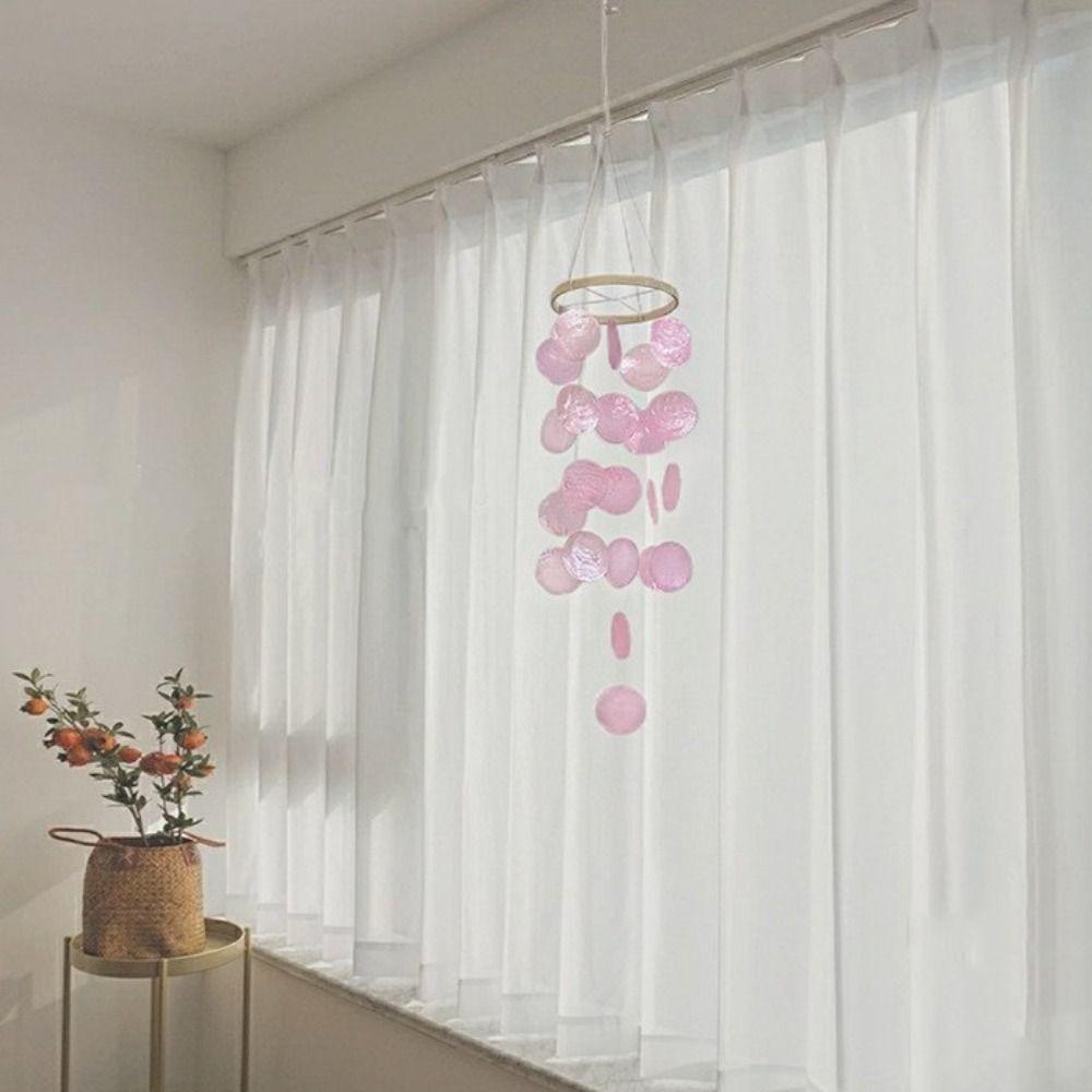 Home Decoration Shell Wind Chime Natural Shell Dream Catchers Ornament Garden Wind Chimes  Home