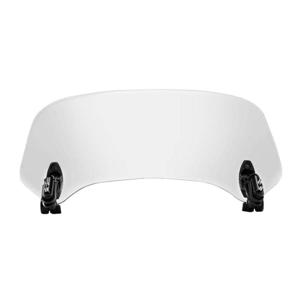 Motorcycle Windshield Windscreen Wind Screen Deflector Air Wind Spoiler Windproof Protector Universal Fit Easy Installs