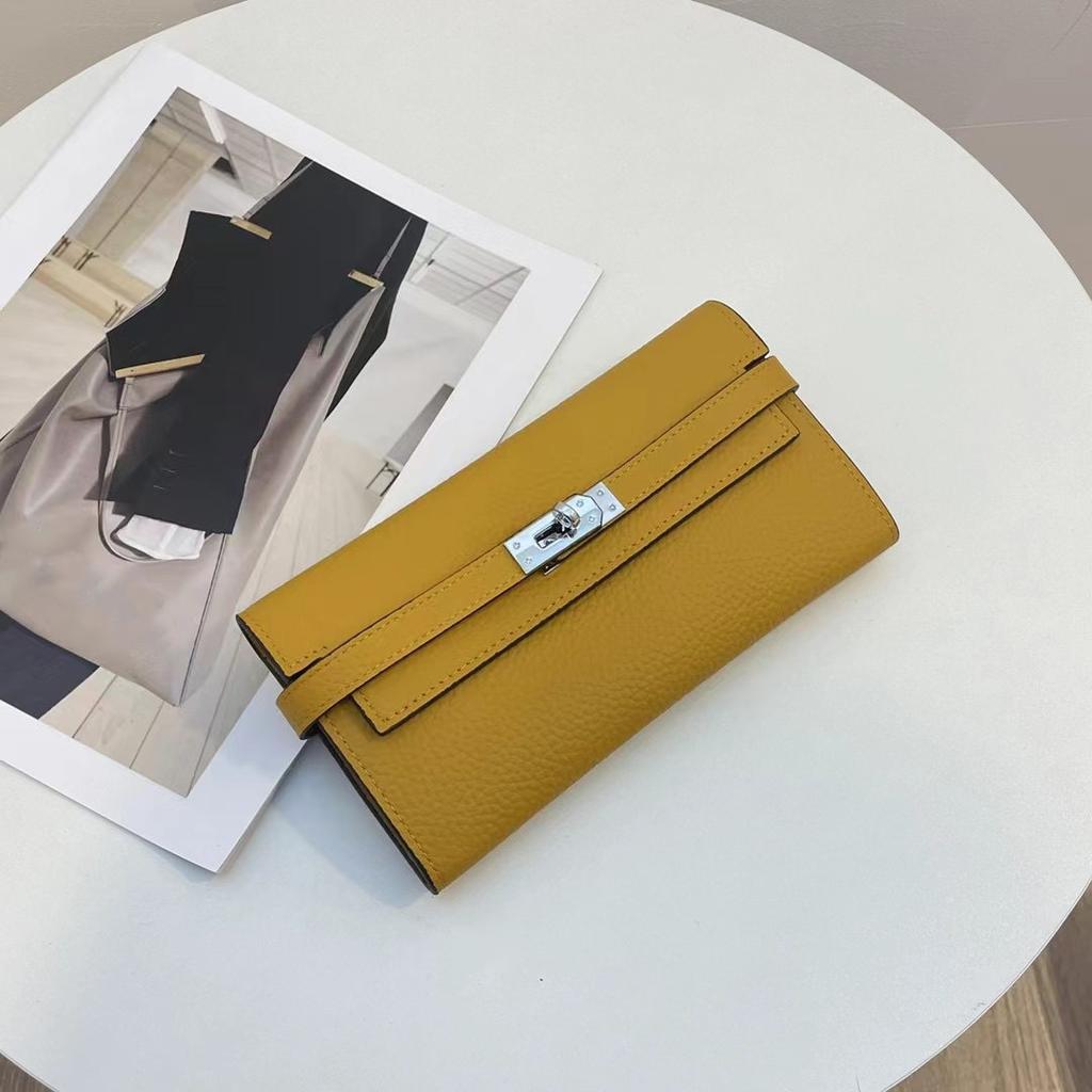 Роскошные женские кошельки из натуральной кожи, высококачественный первый слой коровьей кожи, длинный кошелек, серебристый тон, застегивающийся на замок, великолепная сумка-клатч без логотипа