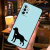 Черный Лабрадор Чехол для Собаки Для Samsung Galaxy A26 A16 A06 A55 A35 A15 A32 A12 A22 A52 A54 A34 A14 A56 A36 A13 A53