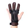 Archery Gloves and Bow Release Gloves PU Leather and Cowhide 3-Finger Guard S-XL for Men Women