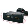 Автомобильное зарядное устройство Honda Civic/CRV/Accord Type R с двумя USB + PD Быстрая зарядка, 3 порта