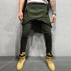 Мужские карманные джинсы Комбинезон Уличная одежда Брюки на подтяжках