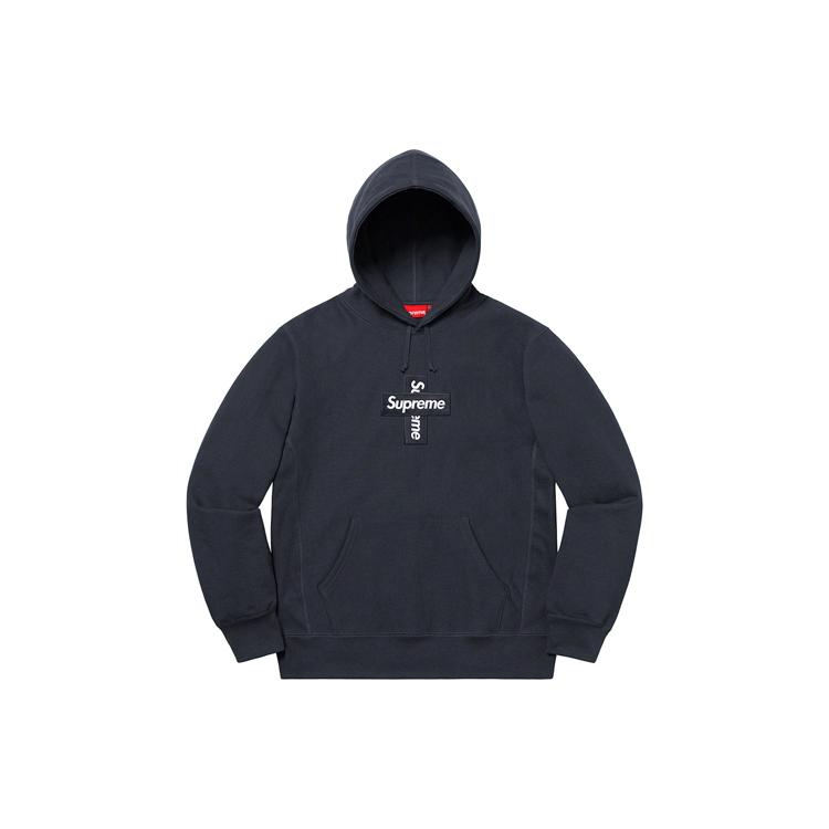 Supreme Cross Box Logo Hooded Sweatshirt SUP-FW20-335