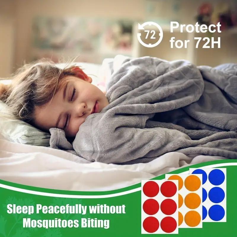 60 шт., репелленты от комаров без ДЭТА, наклейки для детей и взрослых, натуральные патчи с цитронеллой для путешествий, на открытом воздухе, в помещении
