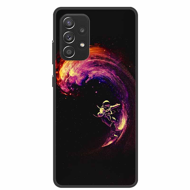 Для чехла Samsung A52s 5G противоударный мягкий силиконовый чехол из ТПУ для Samsung Galaxy A52s 5G чехлы для телефонов A52 S милый мультфильм