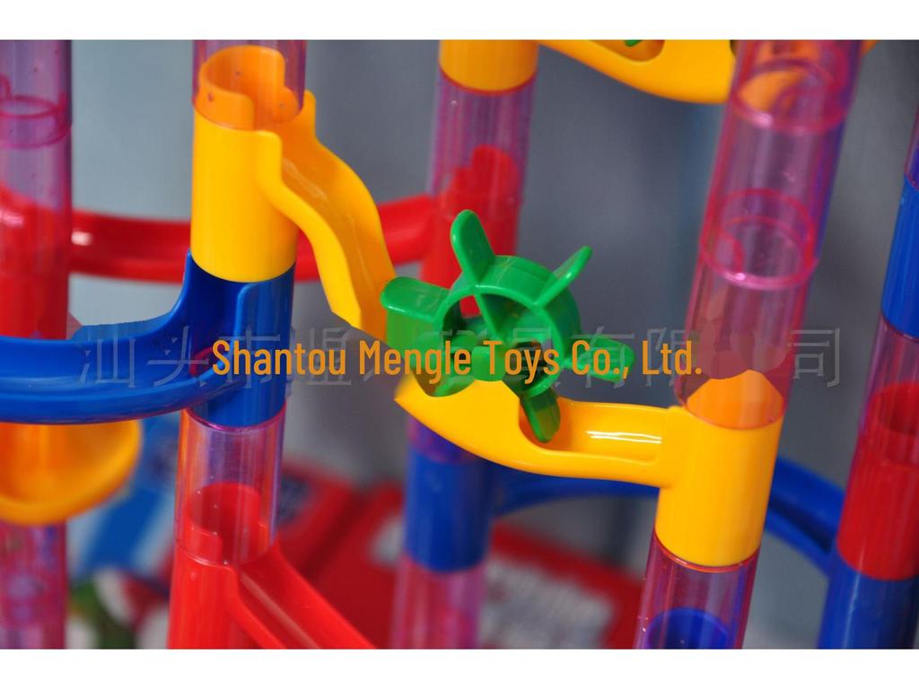 3D Rotating Slide Maze Building Blocks for Kids