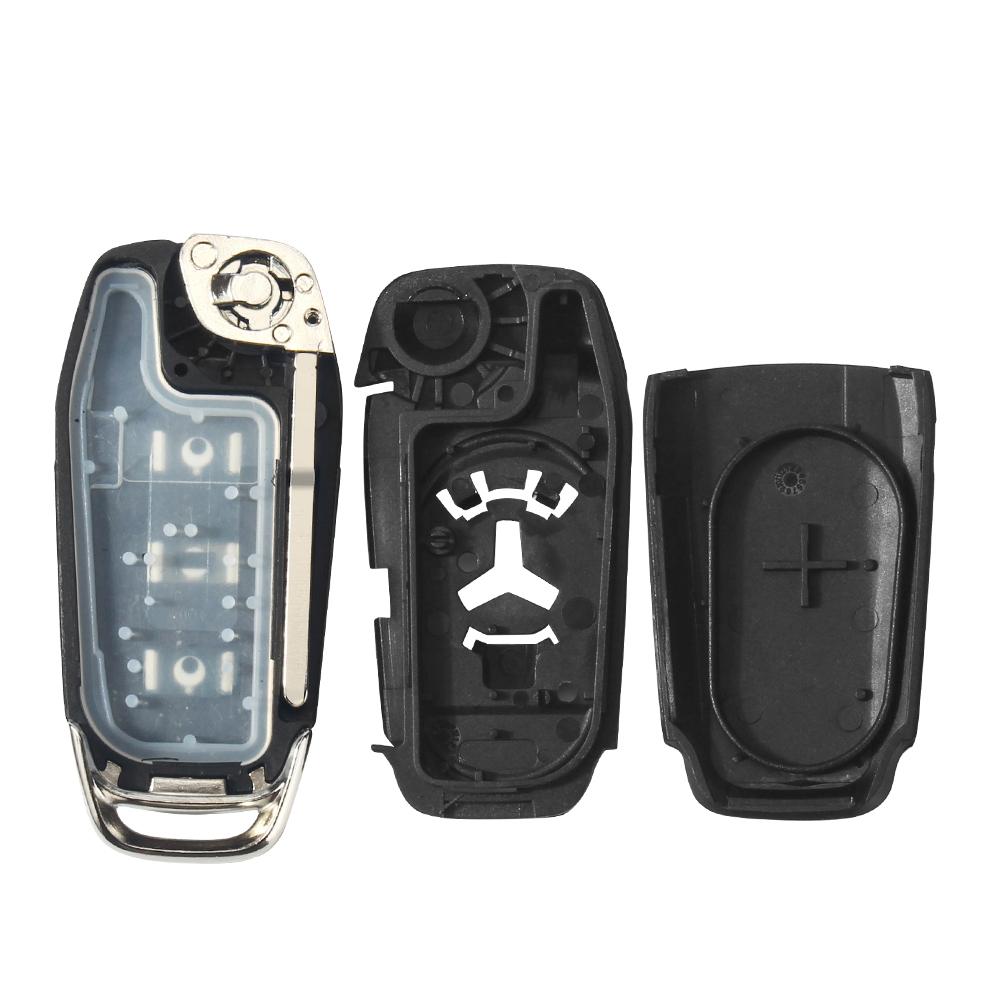 Чехол для корпуса брелока автомобиля для Ford F150 F250 F350 Explorer Ranger Ka Fiesta Mondeo Focus Kuga Escort Брелок 2/3/4 кнопки