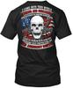 2nd Amendment Rights Gun Kicking Screaming Skull Flag T-Shirt Made In USA S-5XL