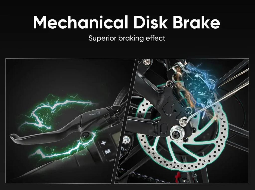 Ebike SAMEBIKE 20LVXD30-II Foldable Electric Bicycle for Adults 20 inch City E-bike with 48V 10.4Ah Removable Battery