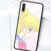 Чехол аниме Kawaii Sailor MoonS для Samsung A50 A51 A70 A71 A21s, чехол для телефона Galaxy A10 A20e A30 A40 A20s A10s, мягкий чехол