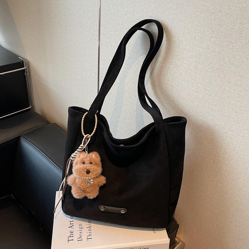 Вместительная сумка-ведро модный тренд повседневная текстурная сумка через плечо осень новая персонализированная женская сумка-тоут