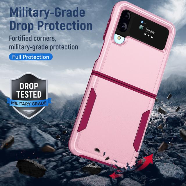 Жесткий пластиковый защитный чехол с защитой от отпечатков пальцев для Samsung Galaxy Z Flip4 5g Flip 4 Zflip4, нескользящие чехлы для Samsung Z Flip 4