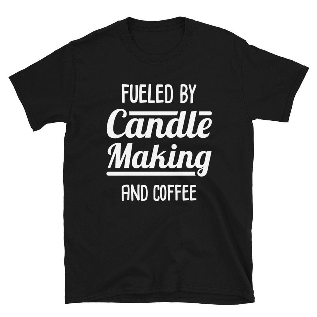 Candle Making T-Shirt (Unisex) / Funny Candlemaking Shirt & Gift For Candle Makers - "Coffee"