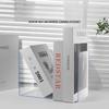 Креативная акриловая подставка для книг Прозрачная утолщенная L-образная книжная полка Нескользящий книжный блок для студентов Офисный настольный стеллаж для хранения и организации книг