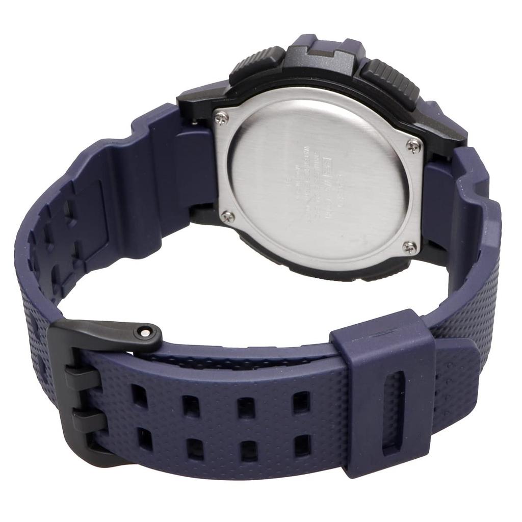 Casio Часы для рыбалки WS-1200H-2AV темно-синие мужские зарубежная модель