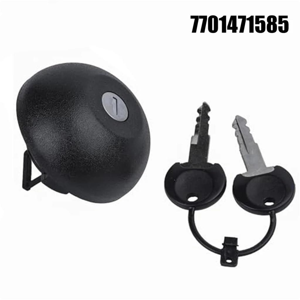 7701471585 Крышка топливного бака автомобиля для Clio и Kangoo Laguna Megane Запирающаяся крышка топливного бака Пылезащитная крышка с 2 ключами