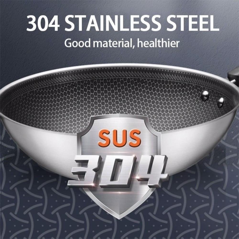 32cm Wok Pan Non-Stick Stove/induction Pan Household Stir Fry Pan Kitchen Cookware