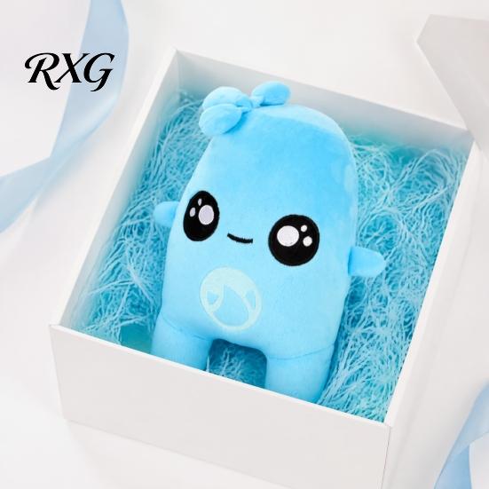 White Cloud Spiral Toy Game Plush Toy, Blue Water Drop And Soft Decompression Toys Pillow, Stuffed Animal for Bedside Car Desk Decor Valentine