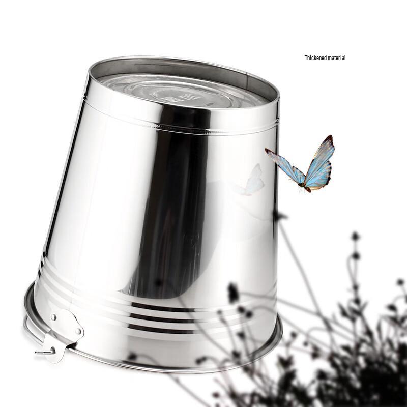 Portable Thickened Stainless Steel Utility Bucket