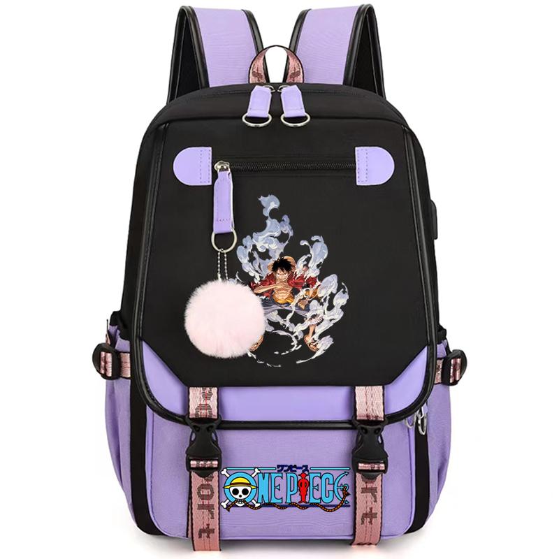 Аниме One Piece унисекс универсальный рюкзак водонепроницаемый рюкзак для студентов ежедневная сумка для книг для детей подарки для мужчин и женщин дорожная сумка для отдыха Mochila