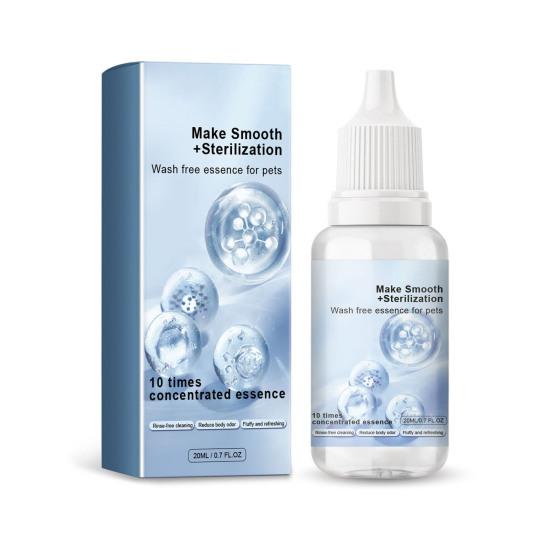 20 мл очищающая эссенция для домашних животных портативная на основе натуральных ингредиентов безводная эссенция для ухода за шерстью кошек