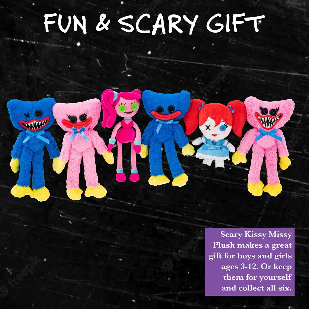 UCC Distribution Poppy Playtime Kissy Missy и Scary Teeth плюшевая игрушка 8"