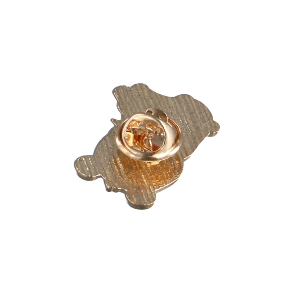 Брошь из цинкового сплава с капающей нефтью в виде гигантской панды в китайском стиле для милых женщин