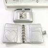 5-Ring Loose-Leaf Binder Notebook with Photo Window Pocket Journal M5 Notebook  School Office
