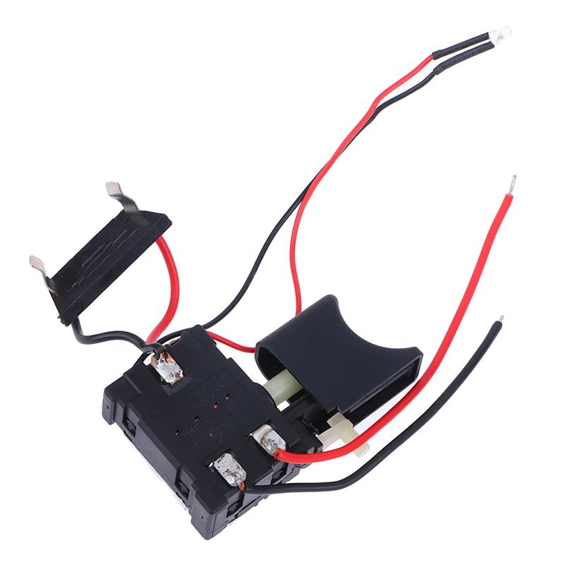 Электрическая дрель Пылезащитный регулятор скорости Кнопочный триггерный переключатель Беспроводная дрель постоянного тока