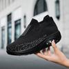 New Fashion Women's Flying Woven Large Size Women's Shoes Outdoor Women's Casual Sports Shoes Socks Women's Shoes Size: 35-43